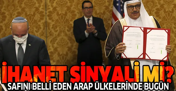 İhanet liginin yeni üyesi mi? İsrail ile Bahreyn arasında diplomatik ilişkiler resmen başladı!