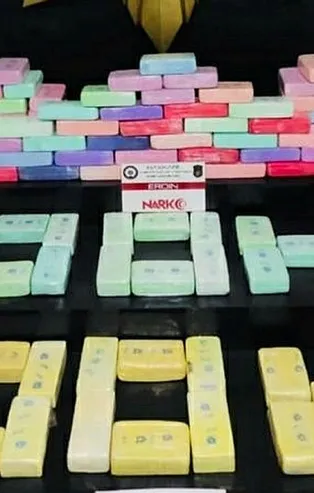 103 kilo 800 gram eroin ele geçirildi