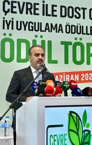 Bursa’nın ‘en çevrecileri’ ödüllendirildi