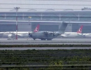 İngiliz Hava Kuvvetleri uçağı İstanbul’da