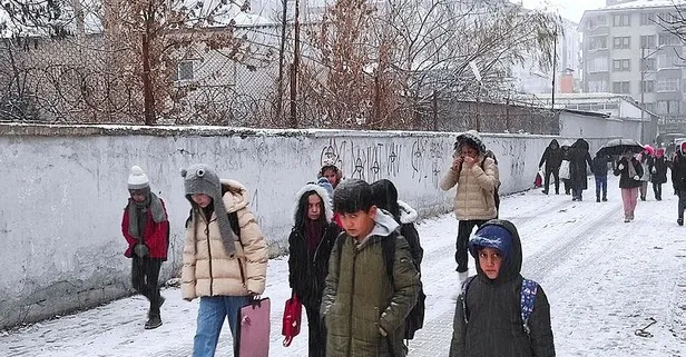 Valilikler peş peşe duyurdu! İki ilde eğitime kar engeli