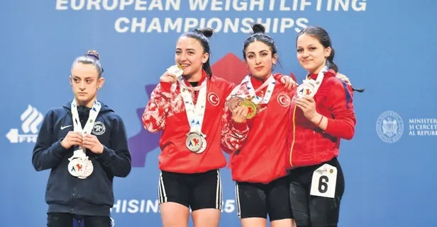 Avrupa Halter Şampiyonası’nda Cansu Bektaş altın madalya kazandı!