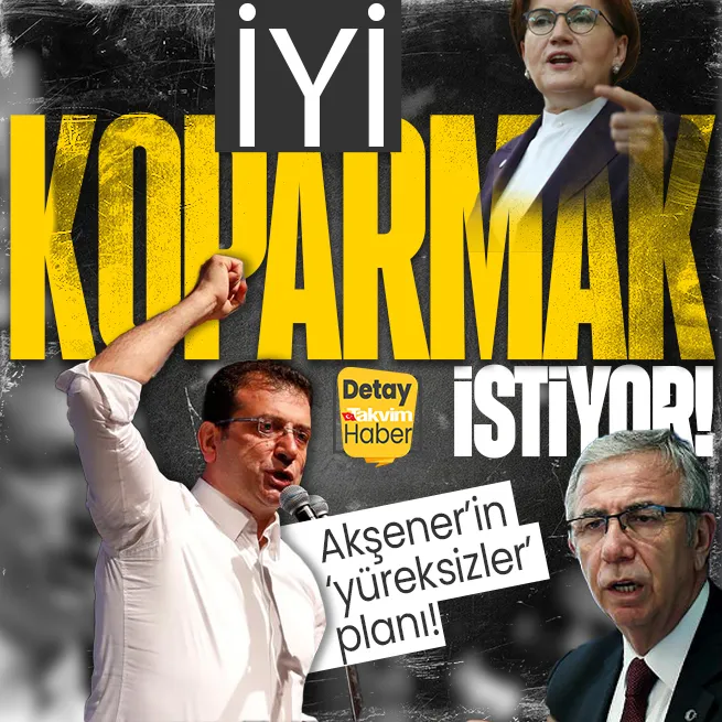 İYİ Parti Genel Başkanı Meral Akşenerden Ekrem İmamoğlu ve Mansur Yavaş planı! Amaç yerel seçimlerde büyük bir pay koparmak!