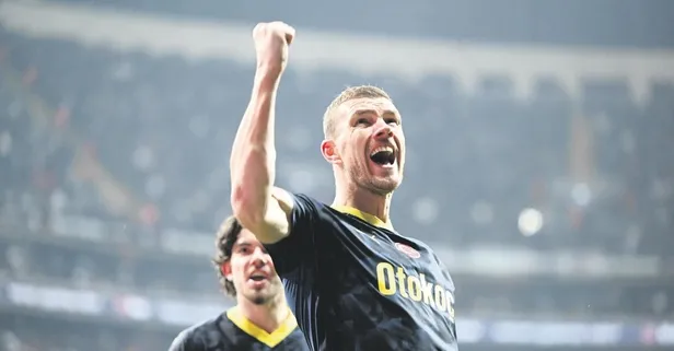 Tek rakibi Ronaldo: Fener'in gol makinesi Edin Dzeko müthiş bir istatistiğe imza attı