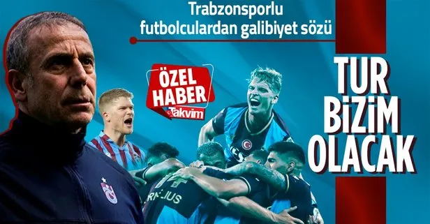 Kopenhag’ın işi Trabzon’da bitecek! Trabzonsporlu futbolculardan tur sözü