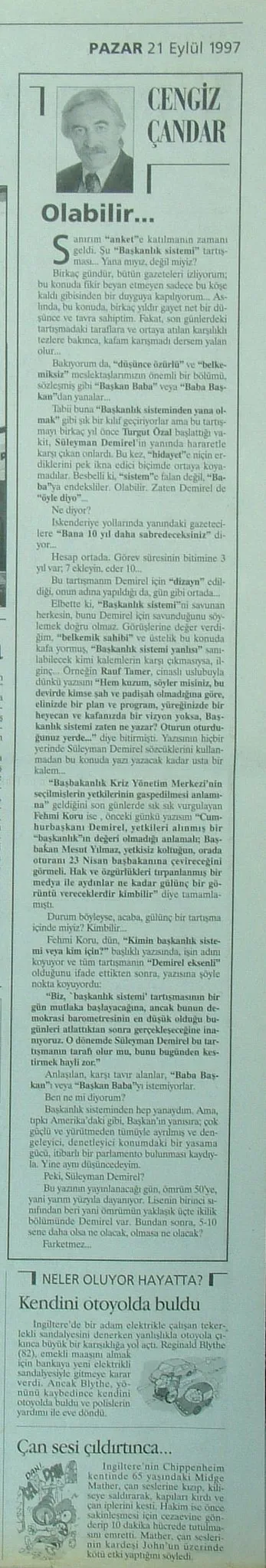 baskanlik sistemi ve kullanisli