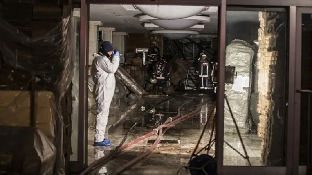 Ankara'daki yangın faciasında hayatını kaybedenler son yolculuğuna uğurlandı-1