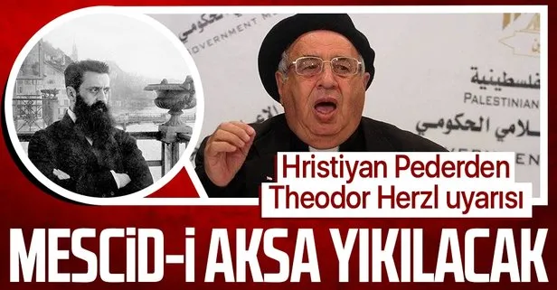 Filistinli Hristiyan Peder Manuel Musallam: Bugün zayıf olursak Theodor Herzl’in dediği gibi Mescid-i Aksa yıkılacak