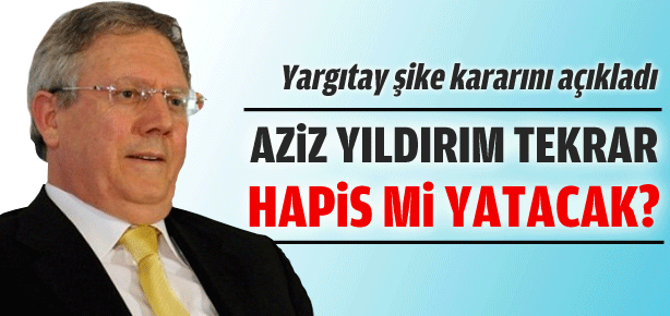 Yargıtay şike kararını açıkladı