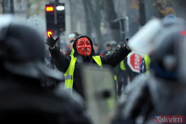 Fransa'daki Sarı Yelekliler'in eyleminde Gezi Parkı izleri - 6