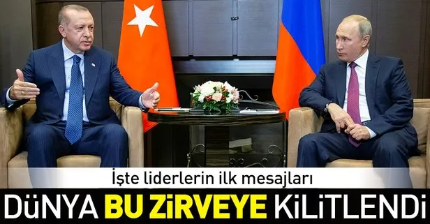 Son dakika: Başkan Erdoğan ile Putin’in görüşmesi sona erdi