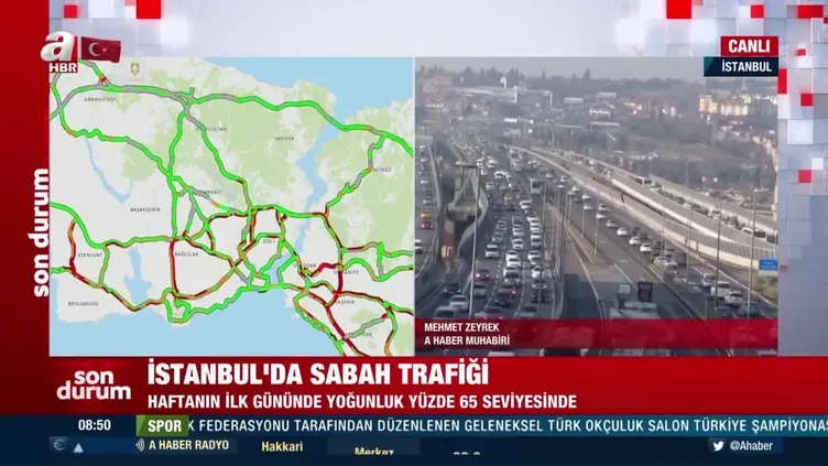 İstanbul’da sabah trafiği!