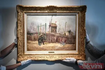 SON DAKİKA:  Vincent van Gogh’un ’Scène de rue à Montmartre’ tablosu açık artırmaya çıkıyor! 70 milyon TL