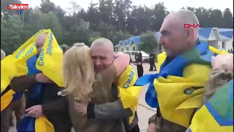 Ukrayna Rusya arasında esir değişimi!