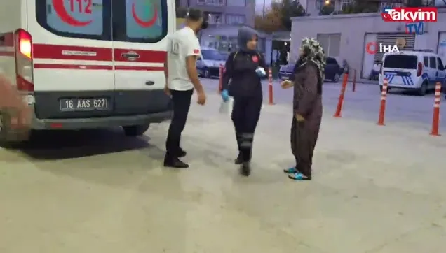 Bursa'da salıncağın zincirine takılan çocuğun parmağı koptu