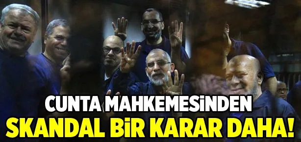 Cunta mahkemesinden skandal karar!