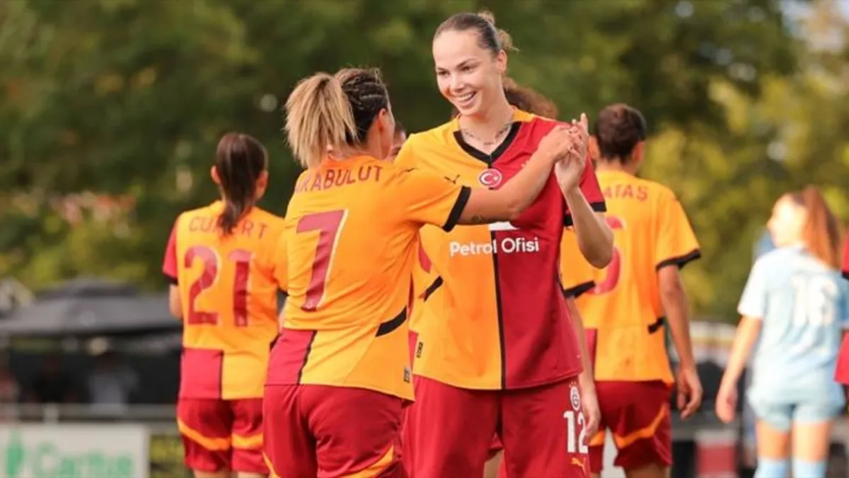 Galatasaray Kadın Futbol Takımı 2. Tur'da