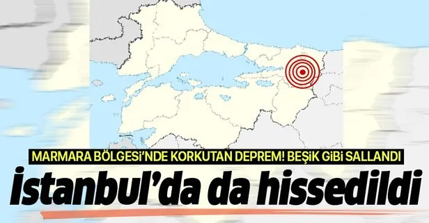 İstanbul’da deprem mi oldu? AFAD Sakarya Hendek son dakika deprem şiddeti kaç? Kandilli Rasathanesi son depremler