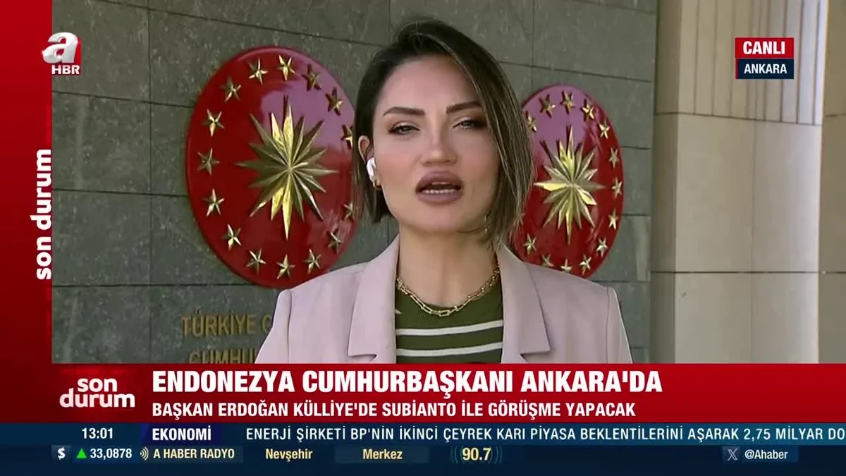 Endonezya Cumhurbaşkanı Ankara'da