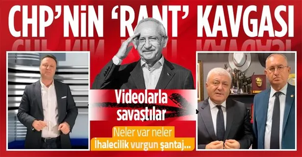 CHP’den rant ve vurgun kavgası!