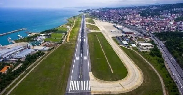 Trabzon Havalimanı uçuşa kapatıldı! Seferler iptal