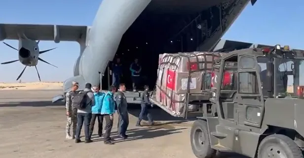 Sağlık Bakanı Fahrettin Koca açıklamıştı! 155 Filistinli hastayı taşıyan uçak Ankara'ya indi