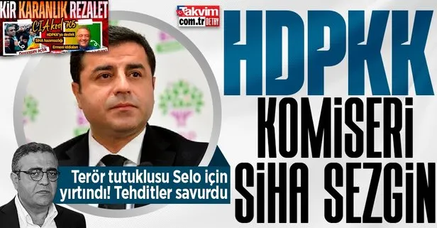 Selahattin Demirtaş’ın ardından HDPKK komiseri SİHA Sezgin de tehdit savurdu: Hesap soracağız