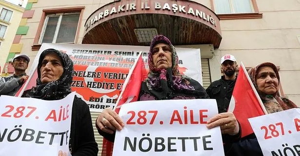 Diyarbakır’da HDP binası önünde evlat nöbetindeki aile sayısı 287 oldu