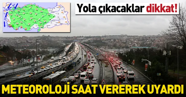Meteoroloji'den kuvvetli rüzgar ve yağış uyarısı | 13 Mart İstanbul'da hava nasıl olacak?