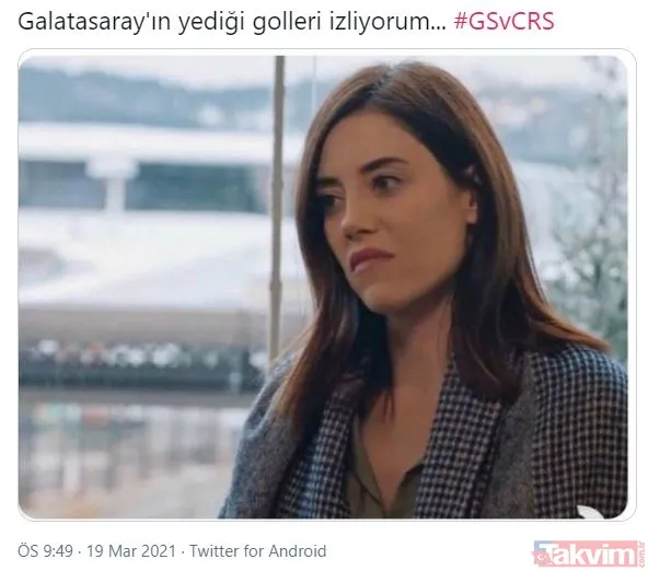 Galatasaray evinde Rizespor'a mağlup oldu sosyal medyada capsler patladı! "Yine yangınlar yine ben..." - 19