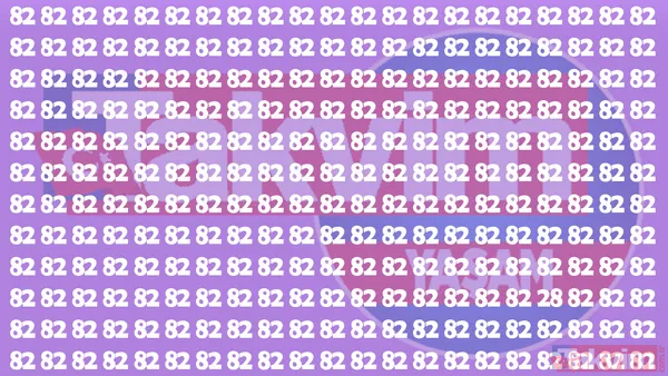 82 sayısının içindeki tek farklı sayıyı bulabilir misin? Ben bu bulmacayı çözerim diyenler buyursun gelsin - 6