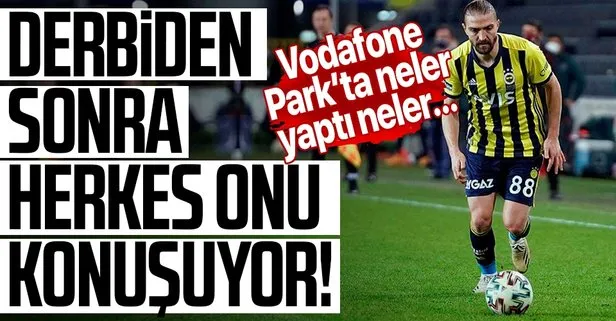 20 orta denedi 1 asist yaptı! Beşiktaş-Fenerbahçe derbisine damga vuran adam: Caner Erkin