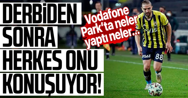 20 orta denedi 1 asist yaptı! Beşiktaş-Fenerbahçe derbisine damga vuran adam: Caner Erkin