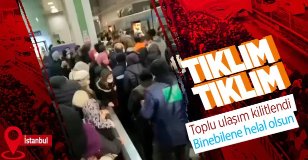 İstanbul'da kar etkisini artırdı! Toplum ulaşımda izdiham yaşandı! İETT, metro ve metrobüs...