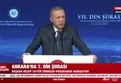 Başkan Erdoğan 7. Din Şurası'nda Konuştu!