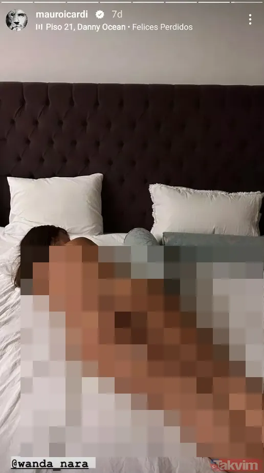 Mauro Icardi'nin eşi Wanda Nara'dan bikisiniyle sere serpe pozlar "Hep bu açıdan bakıyorsunuz biraz da bu açıdan bakın" - 12