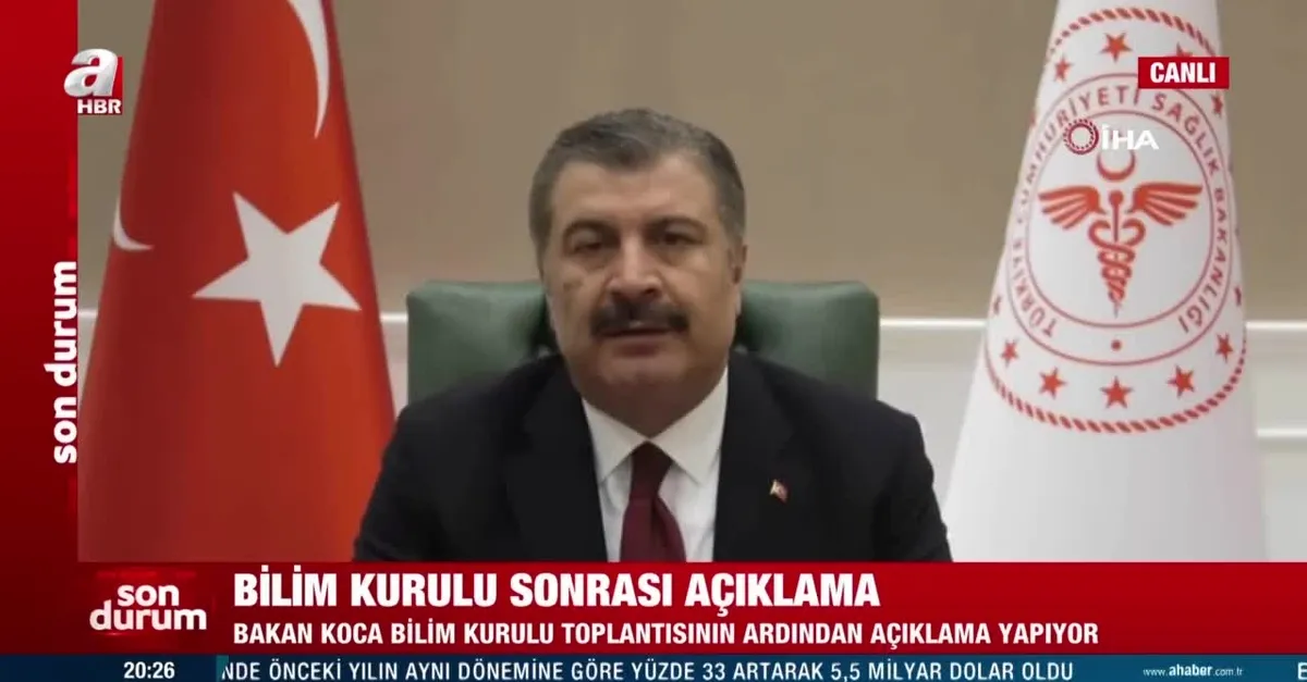 Fahrettin Koca'dan önemli açıklamalar