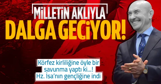 CHP'li İzmir Büyükşehir Belediyesi Başkanı Tunç Soyer'den İzmir Körfezi'ndeki kirlilik için akılalmaz savunma: 2 bin yıldır var
