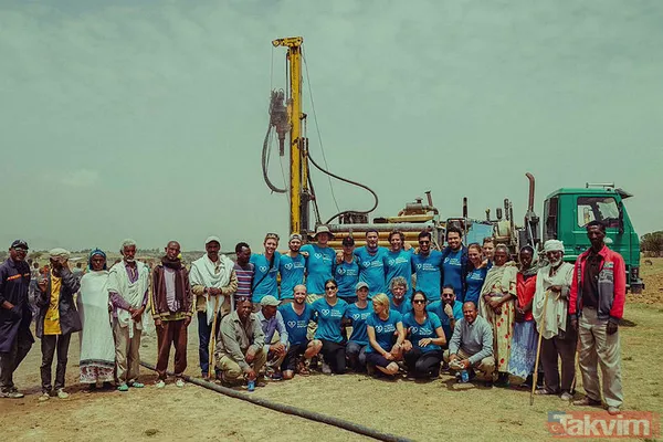 Nuri Şahin Etiyopya'da su kuyusu açtı - 9