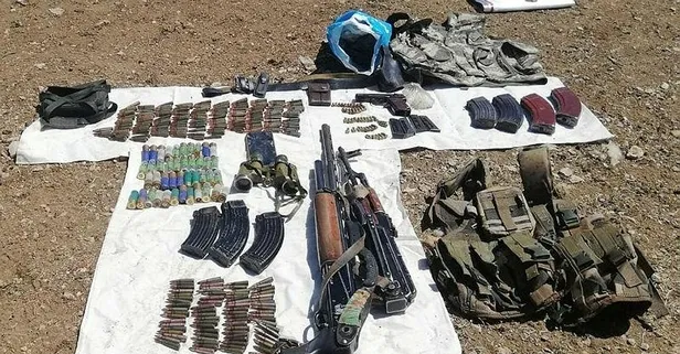 Van'da terör örgütü PKK'ya yönelik operasyon: Silah ve mühimmat ele geçirildi