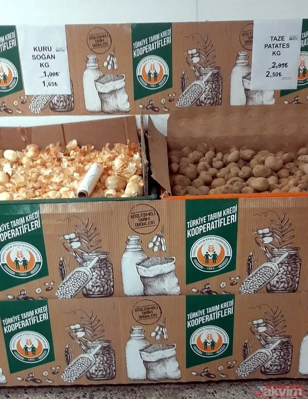 Tarım Kredi Kooperatifi ile marketler arasındaki fiyat farkı ne kadar? İşte Tarım Kredi Kooperatifi fiyatları - 1