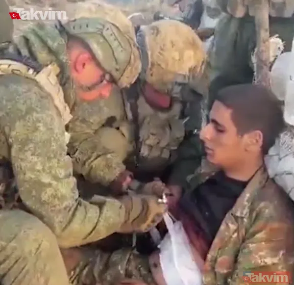 Merhametli Türk! Gardaş Azerbaycan askeri yaralanan Ermeni askerini tedavi etti: "Korkma, yaşayacaksın'' - 5