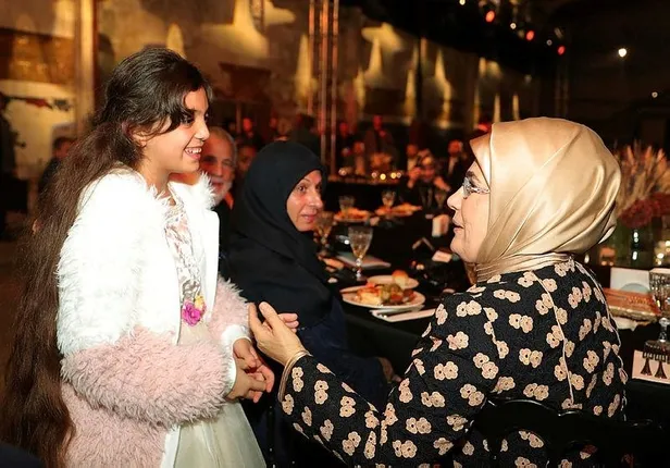 Emine Erdoğan TRT World Citizen İnsani Yardım Ödül Töreni'ne katıldı-3