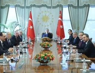 Başkan Erdoğan, Aksakallar Konseyi’ni ağırladı