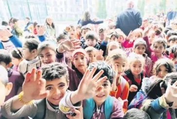 Aliyev İlkokulu’nda sevinç!