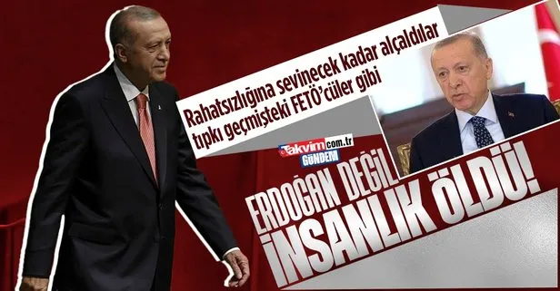 Başkan Erdoğan’ın rahatsızlığı ve buna sevinen alçaklar! Tıpkı geçmişteki FETÖ’cüler gibi!