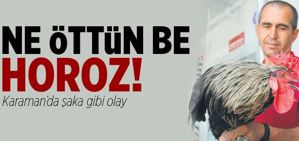 Ne öttün be horoz