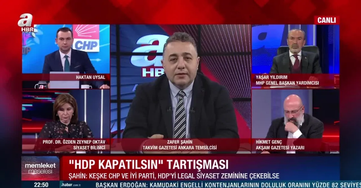 HDP'ye kapatma davası açılacak mı? Takvim Gazetesi Ankara Temsilci Zafer Şahin'den flaş açıklamalar