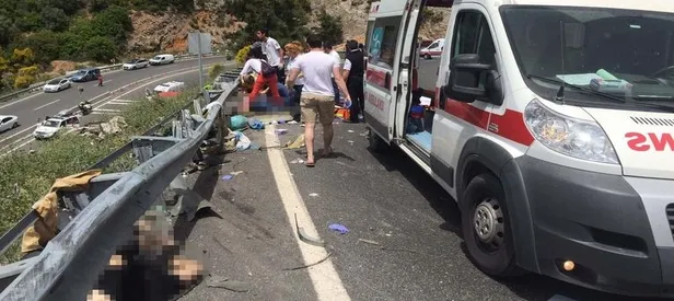 Muğla'da tur otobüsü faciası-5