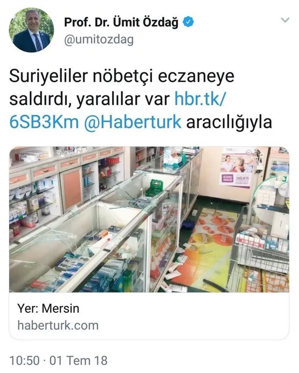 Eczaneye Suriyeliler saldırdı yalanı!-6